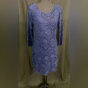 Chelsea & Violet | Navy blue sequin | Size: L